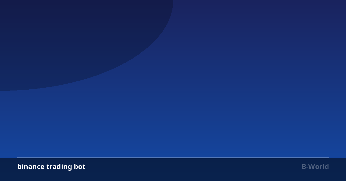 Buy a Binance trading bot: pricing, activation and API setup